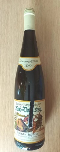 1990er Hex vom Dasenstein Ruländer Spätlese - Bild 2 von 2
