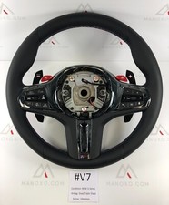 OEM BMW F90 F91 F92 M5 M8 G30 G15 Steering wheel selfdrive+vibro+carbon paddles