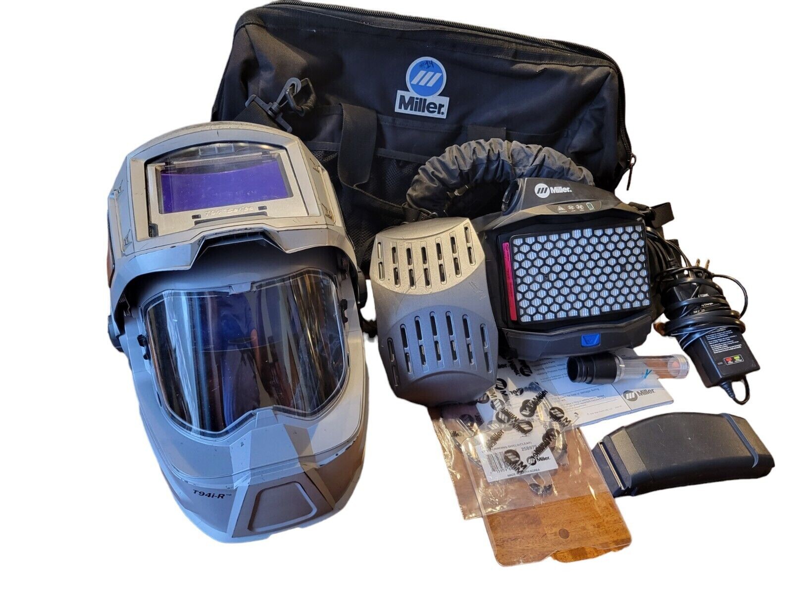 Miller PAPR with T94iR Welding Helmet 264575 715959656221 eBay