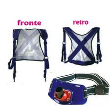 CINTURA DA COMBATTIMENTO PESCA TRAINA CON GIUBBOTTO RENALE GIUBETTO PESCA TONNO 