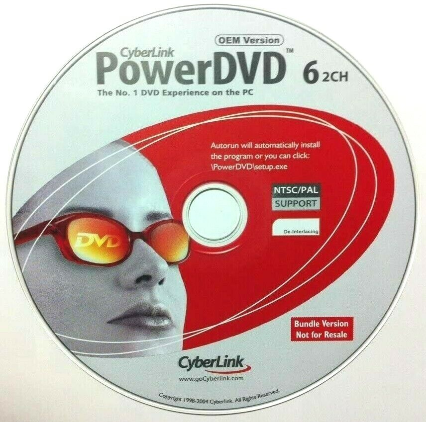 Cyberlink PowerDVD 6 2ch with Code [CD-ROM] | eBay