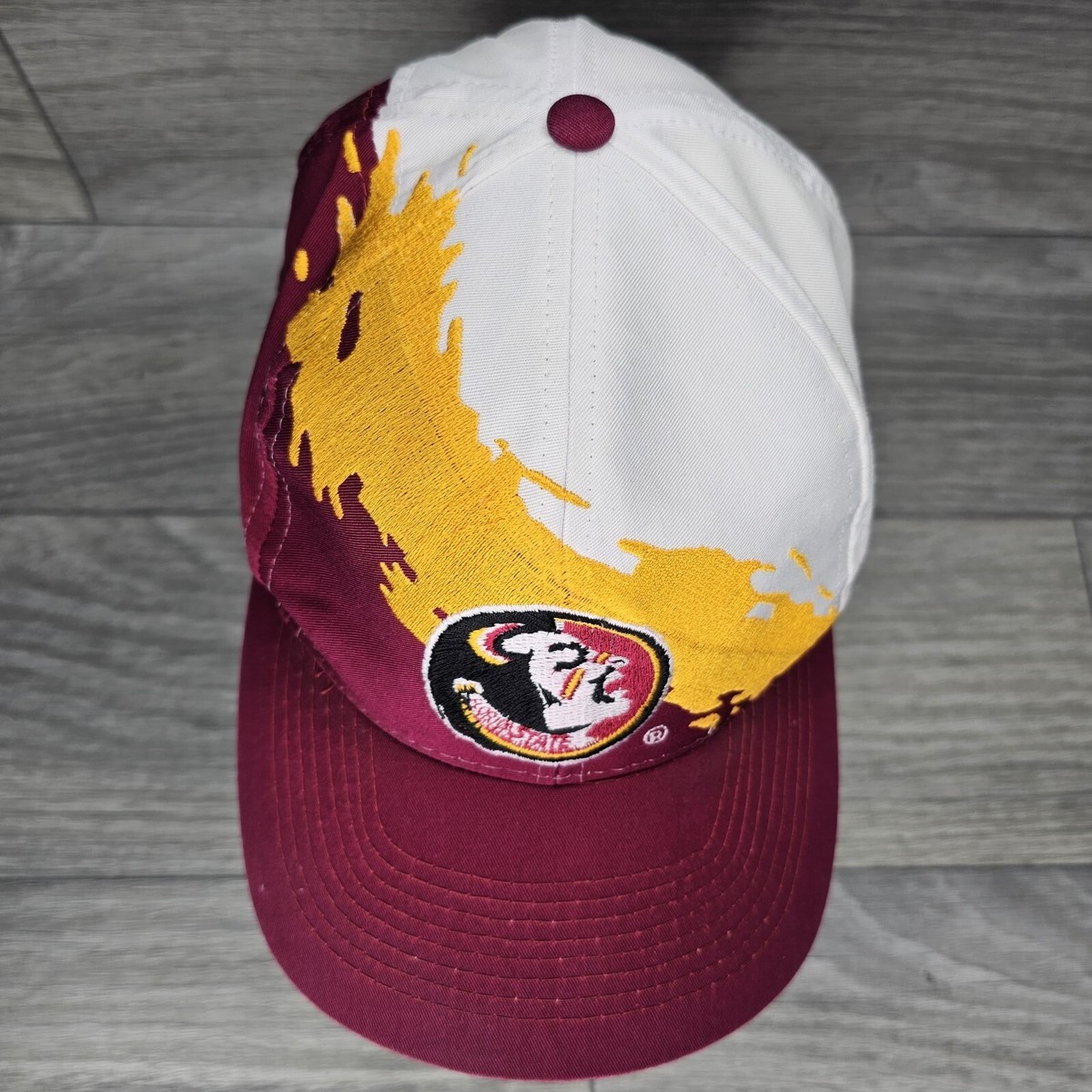 Vintage 90's Florida State Seminoles Hat - FSU Logo 7 Splash
