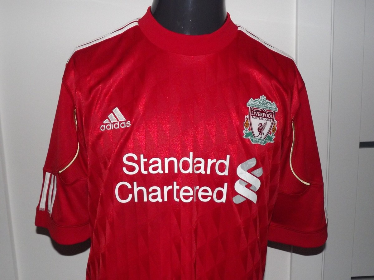 Liverpool adidas 2010-12シーズン 2010-12 Liverpool Home Adidas (L) Shirt Jersey Camiseta Trikot