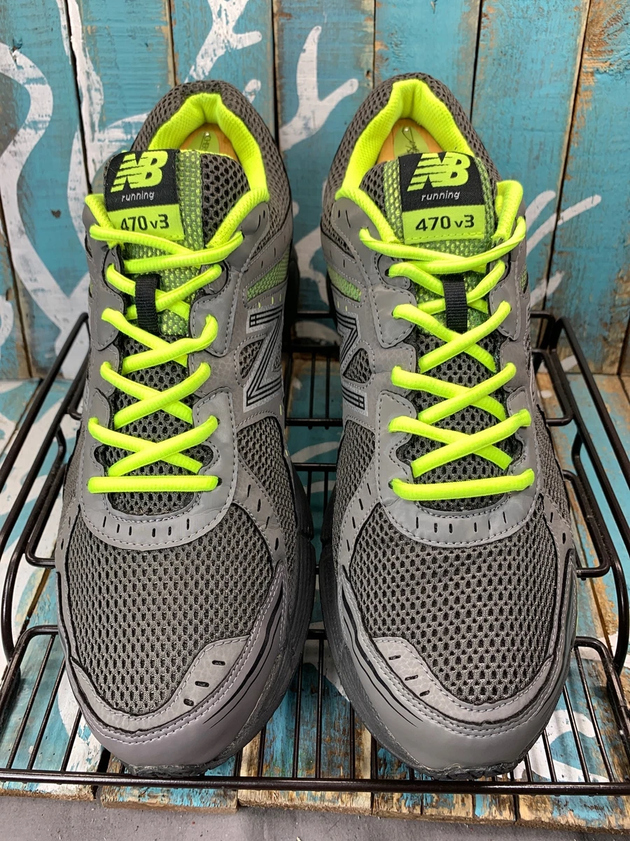 New Balance Mens 470V3 Running Low Top Shoes Gray M470CY3 Lace Up