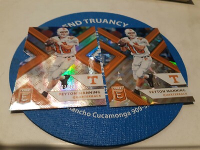 2018 peyton manning elite status die cut (3/10) and asperations (7/10)  get both