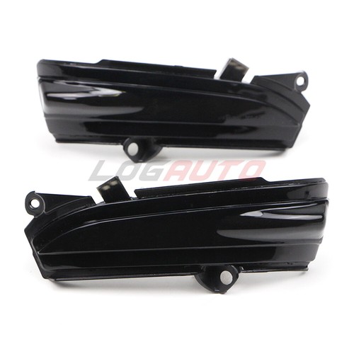 For Ford Mondeo Fusion 14-20 LED Side Mirror Light w/ Turn Signal Blinker Smoke - Picture 4 of 12