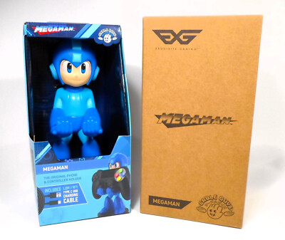 CABLE GUYS EXGPRO CAPCOM MEGA MAN PHONE & CONTROLLER HOLDER 20 cm FIGURE