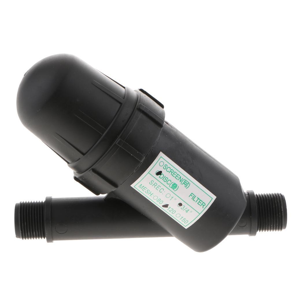 Filtro A Disco Da 3/4 Di Pollice 120 Mesh Per Pompa Per Piscina Con Serbatoio