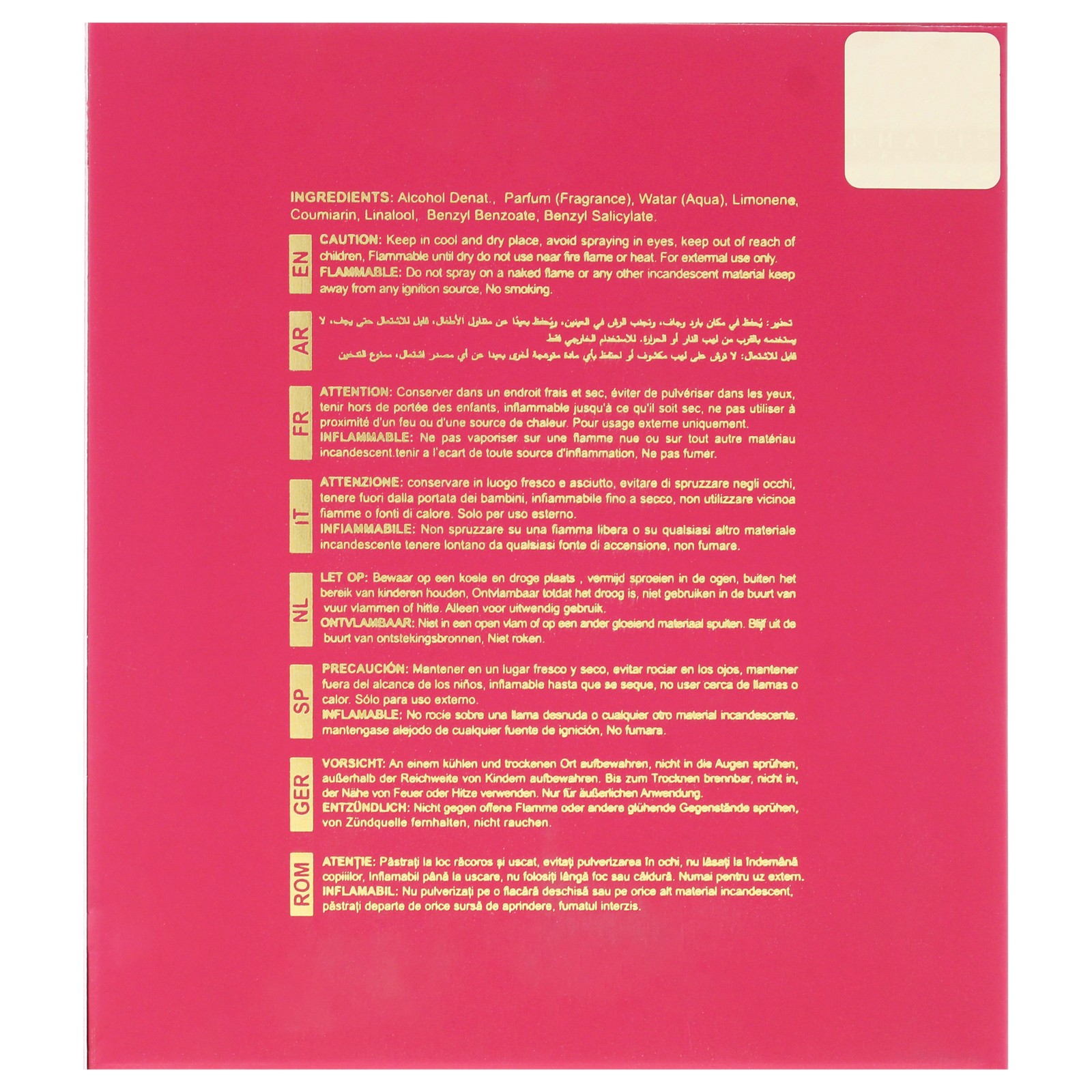 Luxury Collection - Sensi by Khalis for Women - 3.4 oz EDP Spray