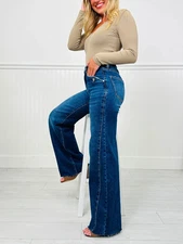 MOCO Boutique Straight Tummy Control Jeans (Judy Blue comparable) Sz 16