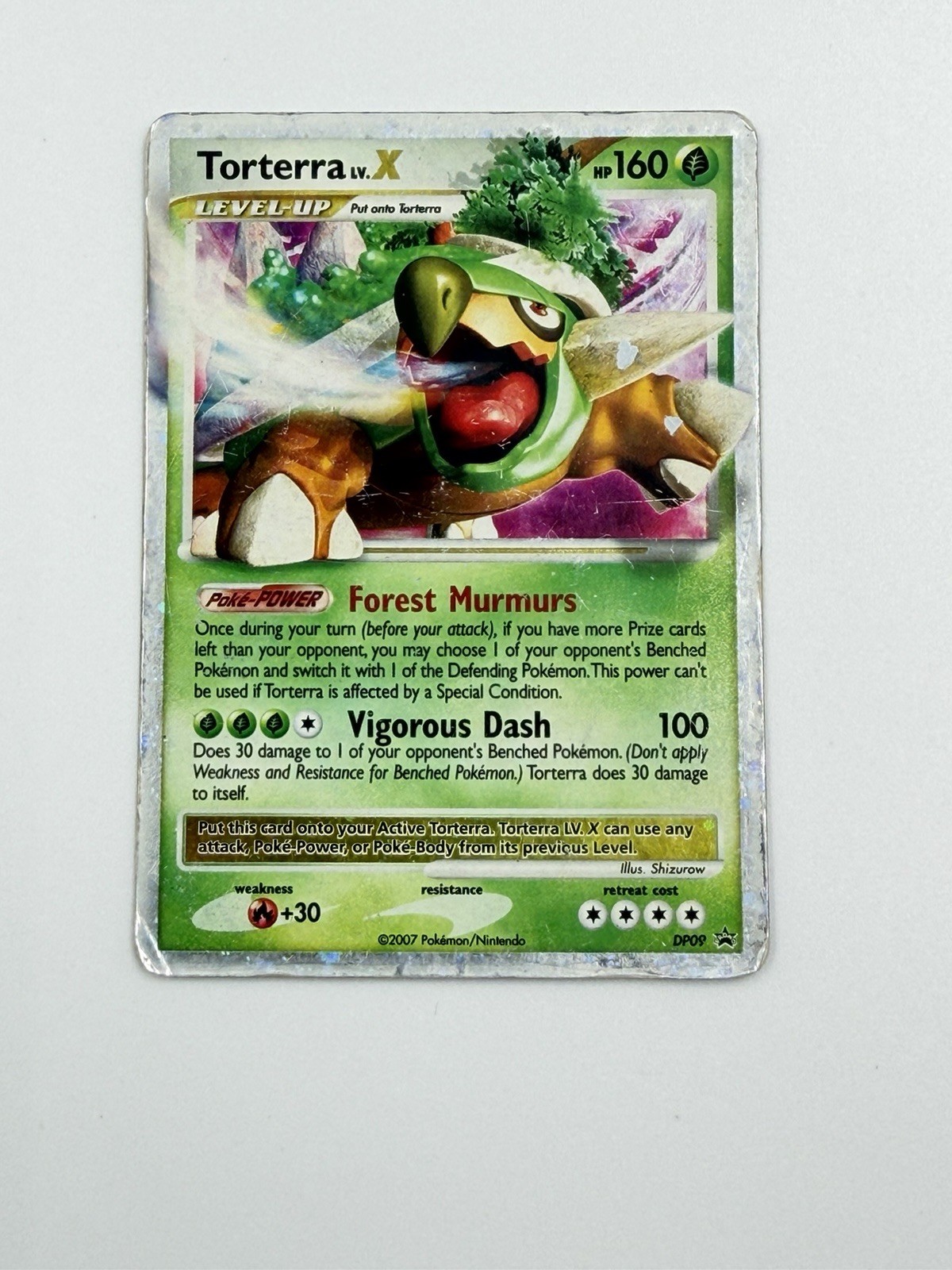 Torterra LV.X DP09 Diamond and Pearl Holo