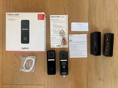 Logitech Circle View Smart Doorbell For Apple HomeKit - Lot Of 2 - SHIPS FREE!!!