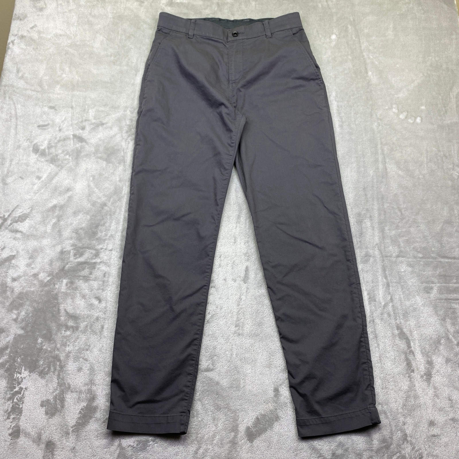 Nike Dri-FIT Golf Chino Pants Mens Sz 30 Charcoal Gray Athletic Fit Performance
