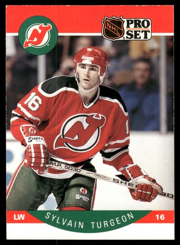 1990 Pro Set Sylvain Turgeon #177 card