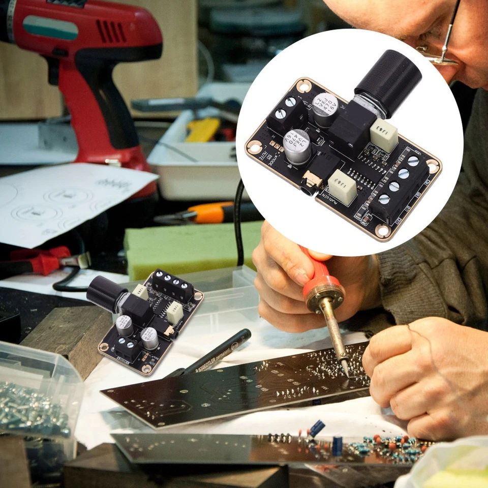 Amplificatore audio doppi Amplificatore di potenza Modulo di - Immagine 2 di 4