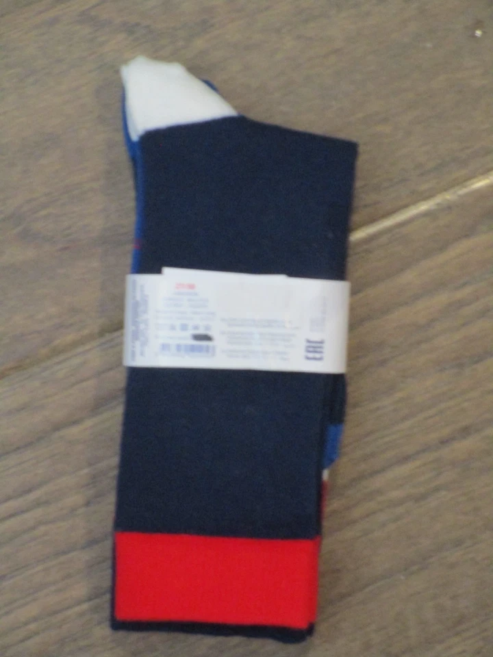 PACK DE 2 CALCETINES DE VESTIR JACADI BOYS AZUL BLOQUES DE COLORES NUEVOS Foto 2 de 4