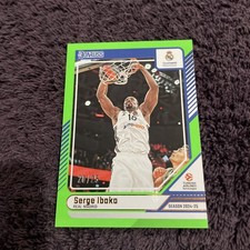 Serge Ibaka #123 Green Flood /25 2024-25 Panini Donruss Euroleague