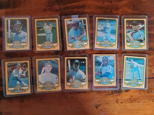 (2) 1982 Renata Galasso 1969 Seattle Pilots Complete Sets (1) Sealed Autographs - Picture 8 of 10
