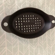 Char-Broil Oval Cast Iron Grilling Pan 12 1/4" x 6 1/2"