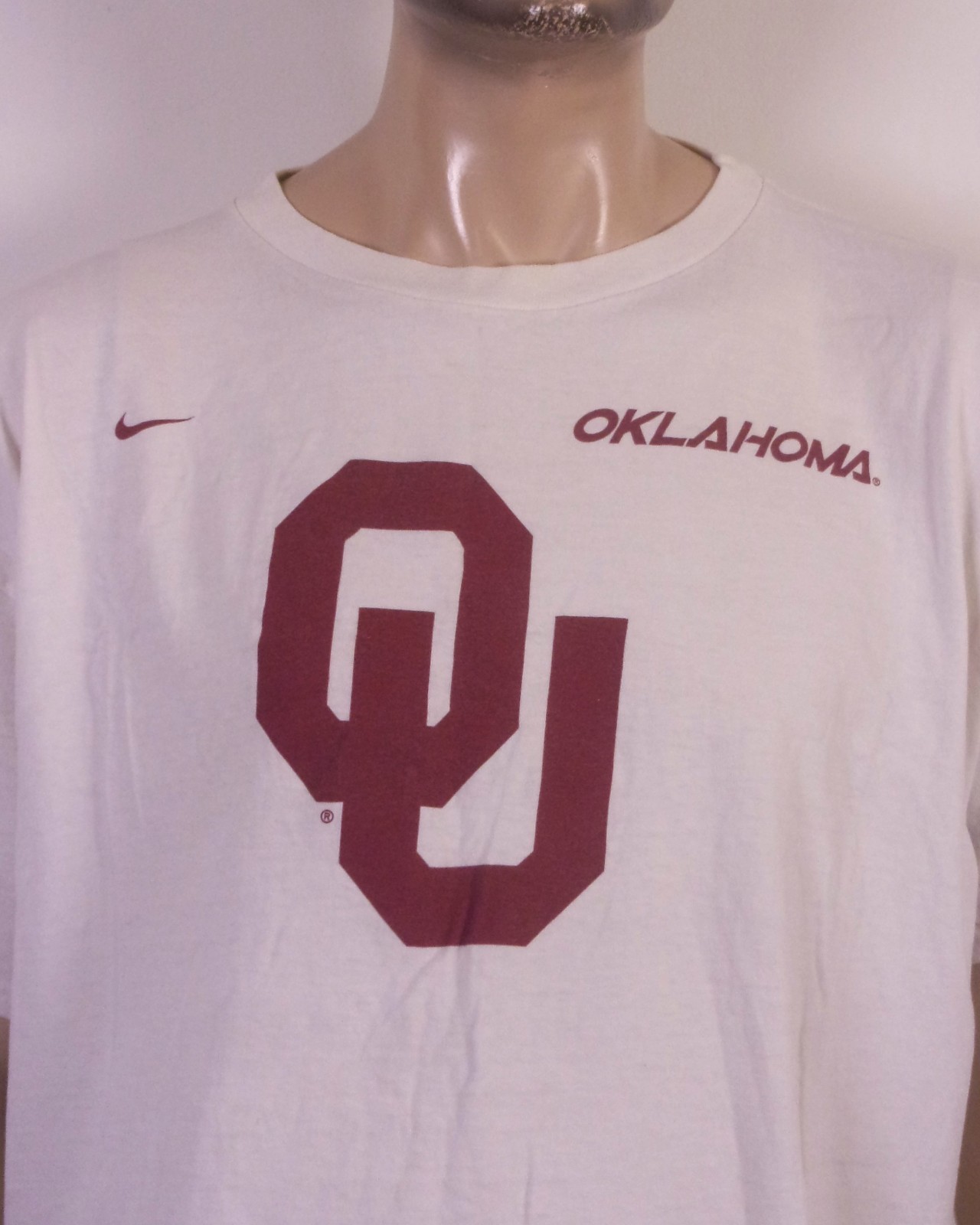 vintage 90s 00s Y2K Nike Oklahoma Sooners T-Shirt NCAA Mini Swoosh SZ XL