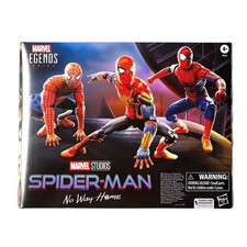Marvel Legends Spider-Man No Way Home 6 Multiverse 3-Pack Tobey Andrew In Hand