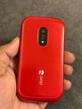 Doro 6040 Red Unlocked Senior SOS Big Button Mobile Phone - Good Condition