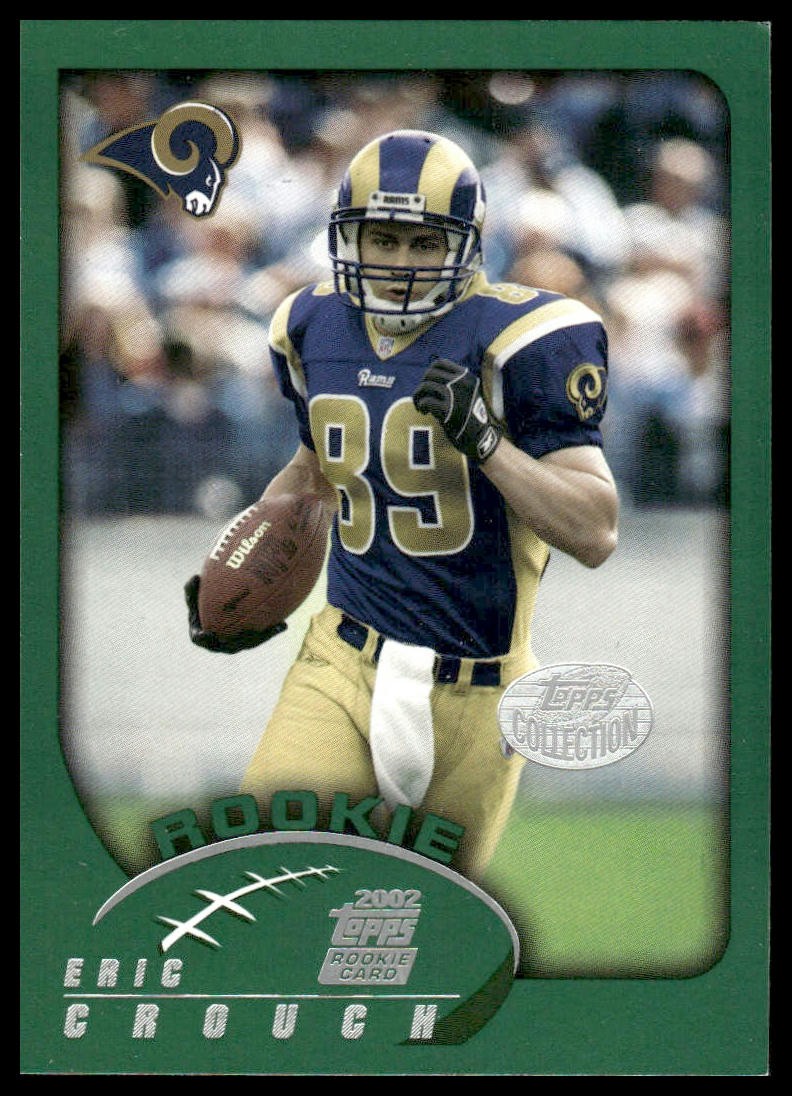 Eric Crouch Rookie RC 2002 Topps #319 Topps Collection St. Louis Rams