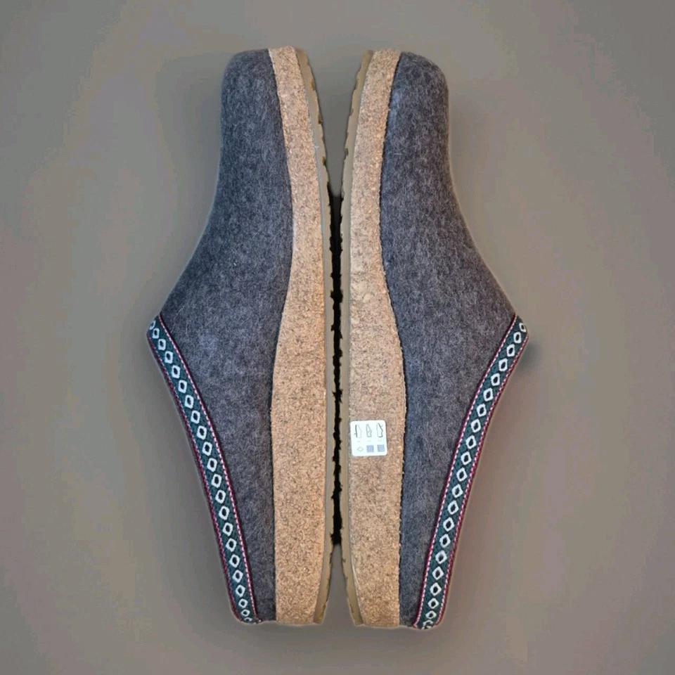 ZAPATILLAS HAFLINGER GRIZZLY FRANZL/GRIS/UE 50/EE. UU. CON 19/USADAS Foto 3 de 4