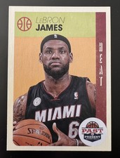2012-13🔥LeBron James🔥Panini Past and Present #6 Future HOFer