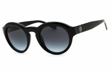 Guess GU00205 01B Shiny Black/Smoke Gradient 49-24-145 Sunglasses New Authentic