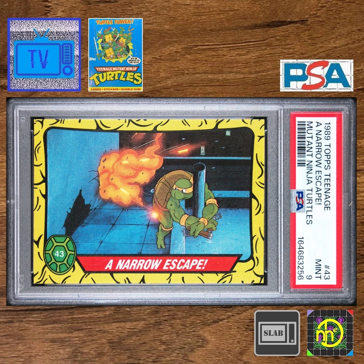 Teenage Mutant Ninja Turtles Action Collectable Trading Cards for