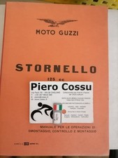 Moto Guzzi STORNELLO 125 MANUALE SMONTAGGIO ORIGINALE 1960
