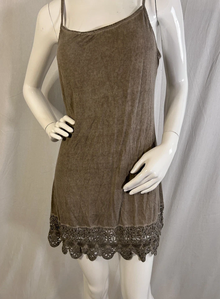 De Colección Boho Y2K Fairycore Babydoll Encaje Camisola Top L Sol Desteñido Estilo Hollister Foto 4 de 4