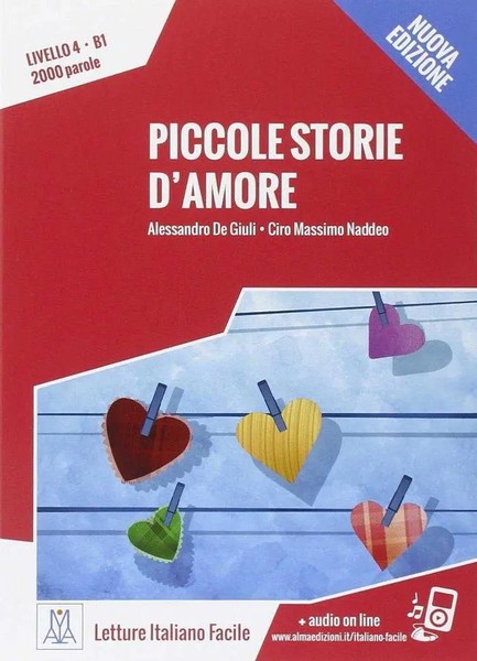 Piccole Storie D'amore + Online Audio. | B1. Nuova Edizione | Giuli (U. A.)-image