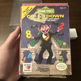Sesame Street: Countdown (Nintendo NES) Tested - Authentic