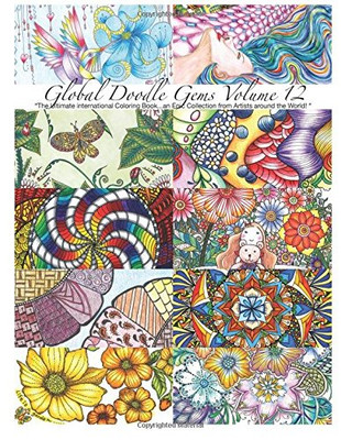 GLOBAL DOODLE GEMS'' VOLUME 12: ''THE ULTIMATE ADULT By Leaf Yeh **BRAND NEW**
