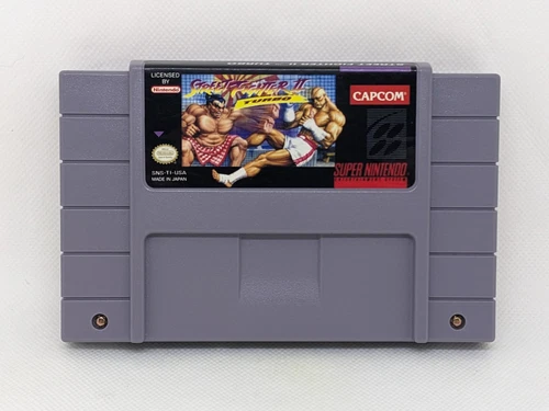 Street Fighter 2 II Turbo (Super Nintendo, 1992) SNES Authentic Cart Only Tested