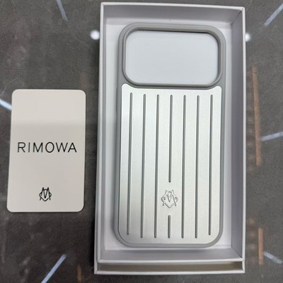 Rimowa Aluminium Handyhülle für iPhone 14 15 16 17 Leicht Auf Lager Deutschland