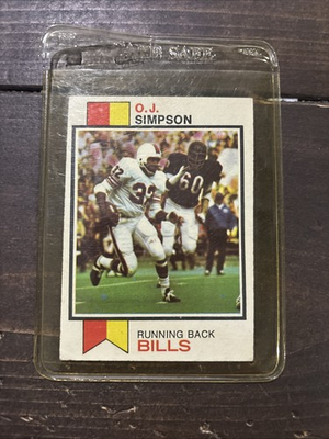 #ad 1973 Topps O.J. Simpson #500 $150.00
