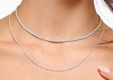 93255919 THOMAS SABO Kette ohne Anhänger Kette in Tenniskettengliederung neu