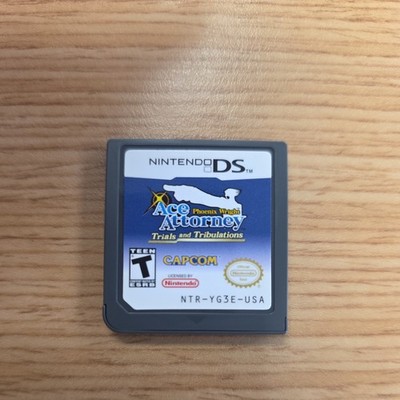 Used Phoenix Wright: Ace Attorney Trials and Tribulations DS cartridge only 
