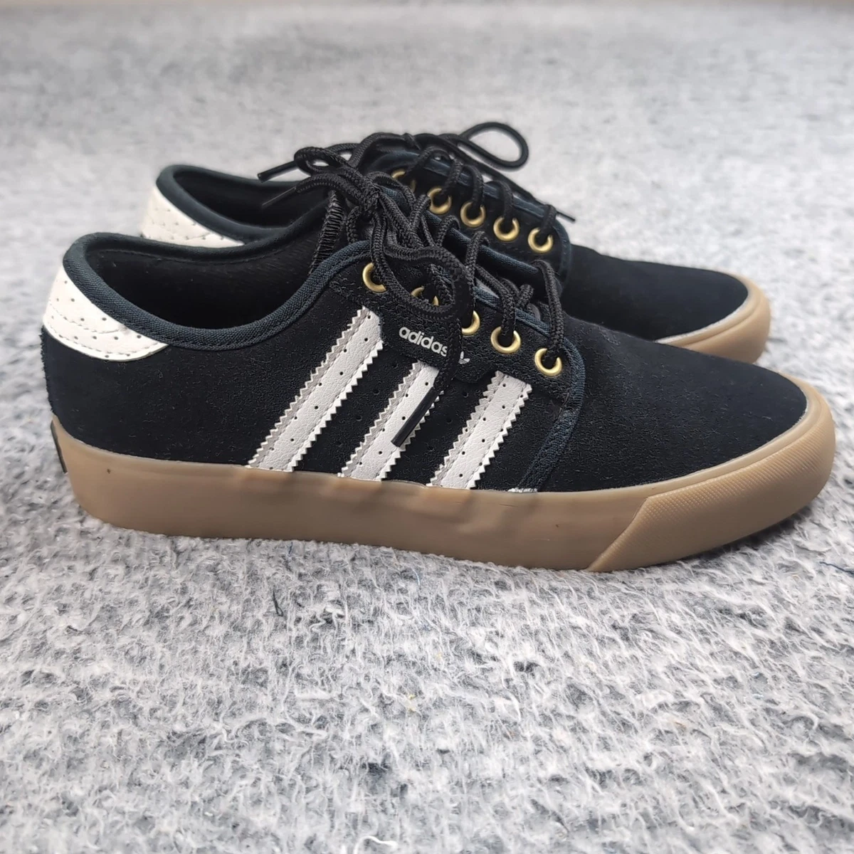 Adidas Seeley Hemp G98087 Tan Brown Lace Up Sneaker Men\'s Size 8 (GUC) adidas Seeley Sneakers for Men for Sale | Authenticity  main image 4