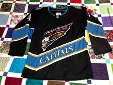 NEW Tom Wilson Washington Capitals Fanatics Premium Mens Size 50 Stitched Jersey