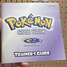 MINT Nintendo Pokémon Crystal Version Game B...