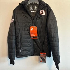 New York Giants Action Heat Heated Puffer Jacket - Medium