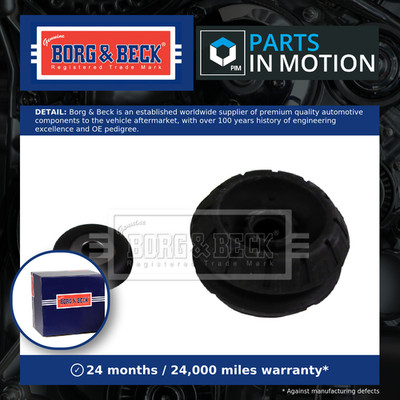 Top Strut Mounting fits NISSAN MICRA K13, K13KK 1.2 Front 2010 on B&B 543201HA0B