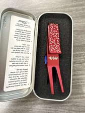 Scotty Cameron Ryder Cup Stars & Scotty Dogs Clip Divot Pivot Tool Bright Red