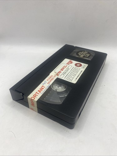 976-EVIL VHS - Ex Rental Big Box Robert Englund 1988 PAL MEGA RARE Promo Sticker - Picture 7 of 7