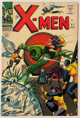 X-Men 21 Marvel Comics 1966 7.0 Fine/Very Fine