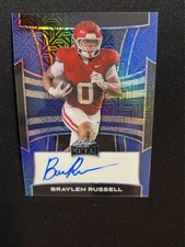 2025 Leaf Metal Football RC Auto BA-BR1 Braylen Russell 4/4
